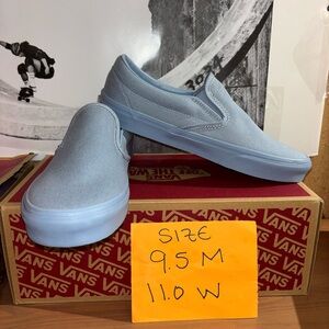 Vans Classic Slip On sz 9.5 Men’s 11.0 Women’s